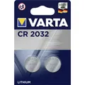 Varta CR2032 Lithium Knopfzellen 3V, 2 Stück