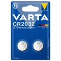 VARTA CR2032 2 Stück Batterie Lithium Knopfzelle 3V 2er Blister CR 2032 CR-2032