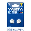 Varta CR 2032 3V Lithium Batterie Knopfzelle 220mAh 2er Blister