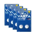 4x Varta CR2032 CR 2032 2er Blister Knopfzelle Batterie 3V Lithium