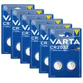 6x Varta CR2032 CR 2032 2er Blister Knopfzelle Batterie 3V Lithium