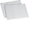 Hager ZZ90A Beschriftungsbogen