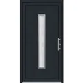 Panto Kunststoff-Haustür K016 Weiß-Anthrazit 110 cm x 210 cm DIN R