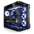 kiebel.de Gaming PC Panorama XL Ultra Intel Core Ultra 9 285K, 32GB DDR5, NVIDIA RTX 5090 32 GB, 2TB SSD, Windows 11, Gaming PC - Schwarz