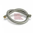 TWaLa Vorfilter, Zulaufschlauch Verlängerung Edelstahl 3/4" 2 m