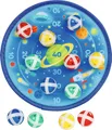 Klett-Dartscheibe Weltall: Ø= 25 cm, Stoff, Kunststoff, 12 Klettbälle, per Stück