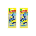 2x WUNDERBAUM Duftbäumchen PINA COLADA Lufterfrischer 1er Pack