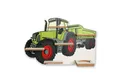 Kreative Feder Kinderregal MUSIKBOX-REGAL Traktor, für TONIE-BOX und TONIES inkl. 40 Metallplättchen