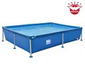 Stahlrahmenpool 228x159x42cm blau ab 3 Jahren Schwimmpool Gartenpool Pool neu