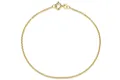 Silberkettenstore Goldarmband Erbsketten Armband 1,5mm - 333 Gold