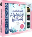 Handlettering Alphabete Watercolor – Das Starter-Set – Feine Buchstaben mit ...