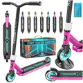 KESSER® Stunt Scooter X-Limit-Pro 360° Lenkung Funscooter Stuntscooter mit Ständer ABEC 9 Kugellagern, 110mm PU Räder, mit Ständer,Kickscooter Tretroller Cityroller Trick Roller für Kinder Erwachsene