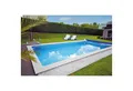 KWAD Rechteckpool KWAD Styropor Pool All Inklusiv mit Edelstahlleite (Komplett-Set, 1-tlg), Langlebige Styroporsteine