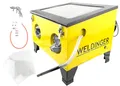 WELDINGER Sandstrahlkabine SK 200 mit Absauggebläse für freie Sicht