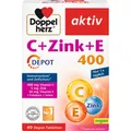 DOPPELHERZ C+Zink+E Depot Tabletten 40 St PZN 02561607