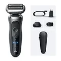 BRAUN Series 7 Elektrorasierer, +1 Aufsatz, 72-G1200s Herrenrasierer (Akkubetrieb, 360° SkinFlex Kopf, 3 Rasiermodi, kabellose Laufzeit von bis zu 60 Min., 100% wasserdicht, hergestellt in Deutschland, Reiseetui, Ladegerät, Reinigungsbürste, Präzisionstrim