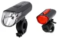FISCHER Akku-USB-LED-Beleuchtungs-Set TWIN, 60/30/15 Lux