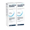 Balneum Hermal, flüssiger Badezusatz, rückfettendes medizinisches Ölbad, unterstützend bei Hauterkrankungen mit trockener, juckender Haut, mit Sojaöl, auch für Babys und Kinder, 2x500 ml