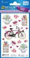 AVERY Zweckform ZDesign Sticker CREATIVE "Blumensträuße" 2 Blatt à 19 Etiketten