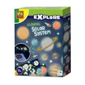 Glühendes Sonnensystem