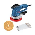 Exzenterschleifer GEX 34-150 Professional - blau/schwarz, 340 Watt