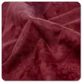 Folindo® Mikrofaserstoff Folie Rot 80 x 152cm - Selbstklebende Luftkanal Autofolie Blasenfrei - Wildleder Velours Optik Strech Dehnbar
