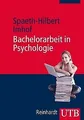 Bachelorarbeit in Psychologie von Tatjana Spaeth-Hilbert... | Buch | Zustand gut