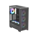 Silentware* AIR 2000 ARGB Black | Gehäuse ohne Netzteil | *NEUWARE* | Midi-Tower
