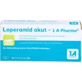 1A Pharma GmbH LOPERAMID akut-1A Pharma Hartkapseln 10 St.