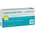 LOPERAMID akut-1A Pharma Hartkapseln 10 St. PZN 01338066