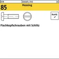 200er PACK(Stk)  000085700009030008 Flachkopfschraube DIN 85 m.Schlitz M 3 x 8 M