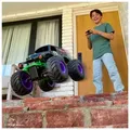 Spin Master Monster Jam - Smash 'n Bash Grave Digger, ferngesteuerter Monstertruck, der sich beim
