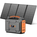 Powerstation Solarpanel 99Wh Camping Notstromversorgung mobile Stromquelle