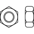 Toolcraft Sechskant-Muttern (M2) (888114)