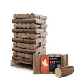 HEIZFUXX® Nestro XL Hartholzbriketts FSC – 300 kg Palette