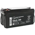 Q-Batteries 12LC-80 / 12V - 80Ah Blei Akku Zyklentyp AGM - Deep Cycle VRLA