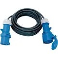 Brennenstuhl Verlängerungskabel 1167650110, für außen IP44, CEE 230 V / 16 A, Kabeltyp H07RN-F aus Gummi, schwarz, 10 m