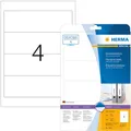 HERMA Ordneretiketten permanent weiß 192 x 61 mm - 100 Etiketten 5095
