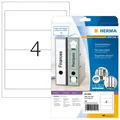 HERMA 5095 Ordnerrücken Etiketten 192x61mm 100 Stk selbstklebend weiß