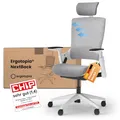 Ergotopia NextBack | Ergonomischer Bürostuhl 150kg belastbar gegen Rückenschmerzen | Schreibtischstuhl ergonomisch | Bürostuhl ergonomisch, Office Chair - 5 Jahre Garantie