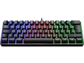 ISY IGK-3500, Mini Gaming Tastatur, Rubberdome, Sonstiges, Kabelgebunden, Schwarz