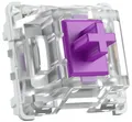 GLORIOUS Gaming 120x Kailh Mechanical Keyboard Switches (Purpur) - Taktil & sanft, 50g Auslösegewicht, Pro-Schalter, 3-Pin-Anschluss, SMD-LED-kompatibel - Kailh Purple