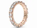 Pandora Ring 180050C01-56 - Eternity - Roségold Vergoldung - Zirkonia - klar - Gr. 56