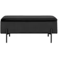 Sitzbank Watford Stoff Schwarz