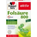 DOPPELHERZ Folsäure 800 Depot Tabletten 60 St.