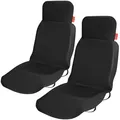 DeubaXXL DE Autositzbezug 2er-Set Schwarz 160x66cm Vordersitz 995647