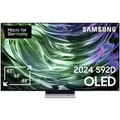 Samsung OLED-Fernseher GQ55S92DAEXZG Graphite Black 55 Zoll Smart TV (ähnlich wie GQ55S90DAE) - Schwarz