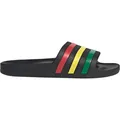 adidas Adilette Aqua Slides core black-green-pure ruby (A0QM) 12