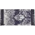 Beliani Kurzflor-Teppich, Violett, Naturmaterialien, Orientalisch, Rechteckig, 80x150 cm, Teppiche & Böden, Teppiche, Naturteppiche