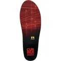 Ganzflächige Einlegesohle CURREX WORK Pro Low, Gr. 42-44 - Rot - 42-44
